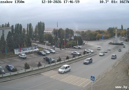 Town centre, Razzakov, Batken Region