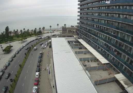 Seafront by the Orbi Beach Tower hotel, Batumi, Adjara