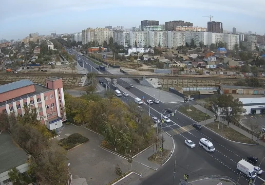 Boevaya Street near Zavodskaya Square, Astrakhan