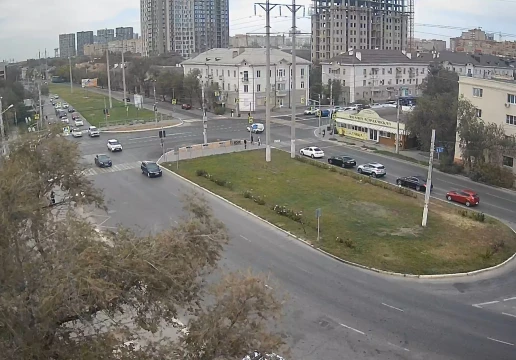 Nikolaya Ostrovskogo and Boevaya streets, Astrakhan
