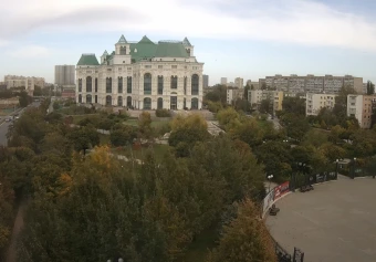 Theatre Park and the Opera and Ballet Theatre, Astrakhan