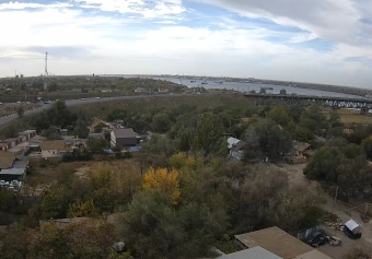 Old Bridge over the Volga, Astrakhan