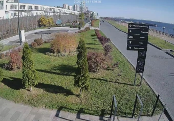 New embankment near the city beach, Saratov