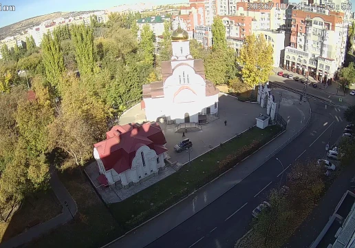 Children's Park, view of the church, Saratov