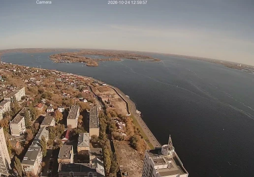 Panorama of the Volga embankment, Saratov