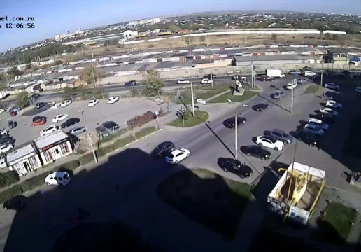 Dorozhnikov Drive, view of the city, Volgograd