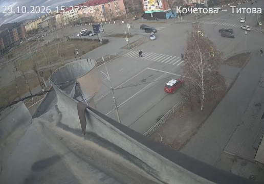 Kochetova Street and Titova Street, Kyzyl