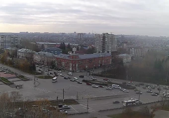 Krasnoarmeysky Avenue and Stroiteley Avenue, Barnaul