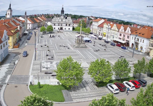 Masaryk Square, Stribro, West-Bohemian Spas