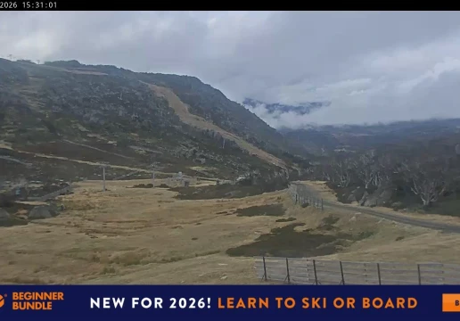 Ski resort, Perisher, New South Wales