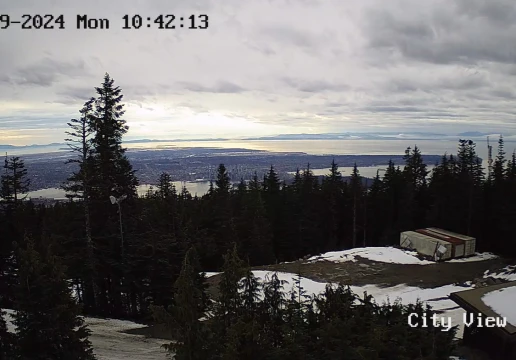 Ski resort, Grouse Mountain, British Columbia