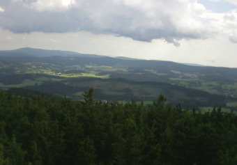 Javorník, Sumava, Panorama